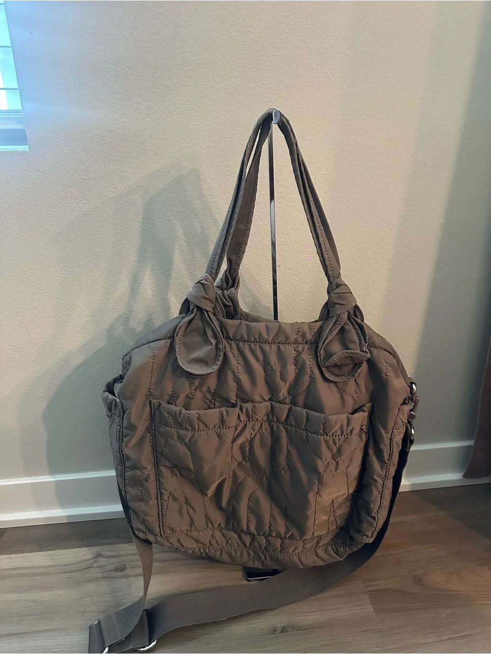 Marc by Marc Jacob’s Quilted Nylon Diaper Bag